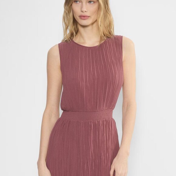 ARITZIA - Wilfred Mabel Dress Chiffon in Rose - Picture 9 of 9